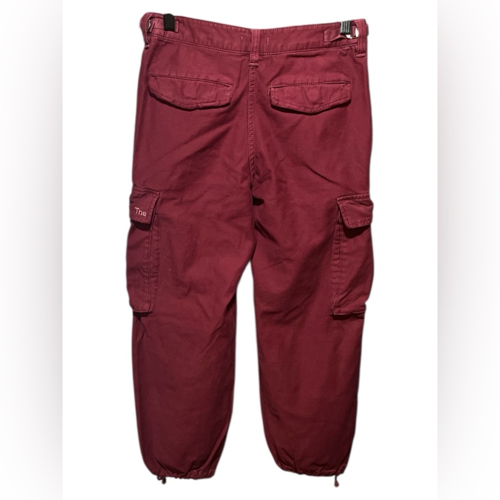 TNA Women's Maroon Cargo Pants - Picture 2 of 9